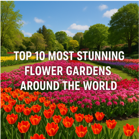 Top 10 Most Stunning Flower Gardens Around the World